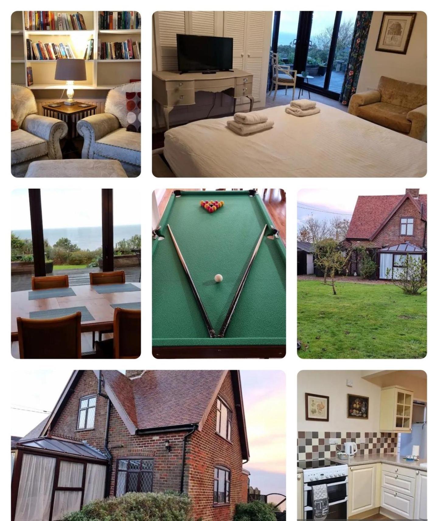 Spacious Detached Home With Beautiful Seaviews, Sleeps 6 Trimingham Exteriör bild